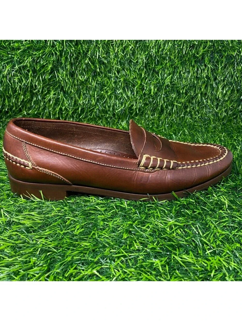 Cole Haan Shoes 0930 Men's 10.5 M Slip On Penny Loafer Memory Leather 2234